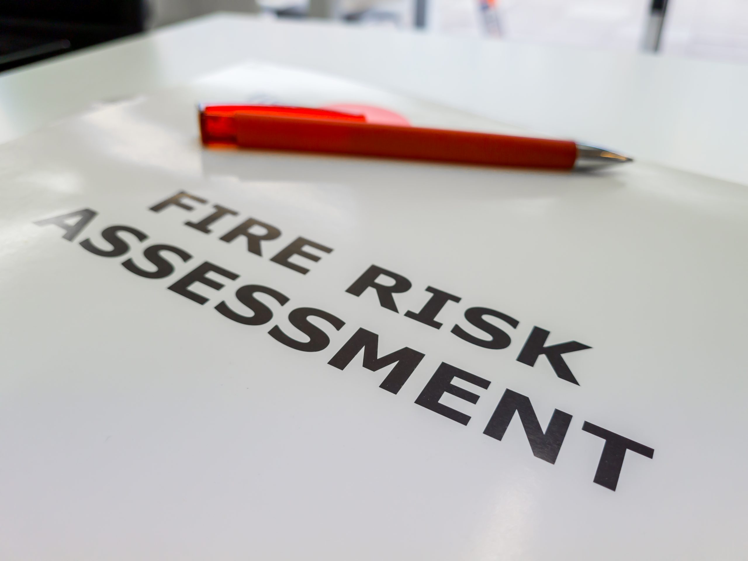 Fire risk assessment document